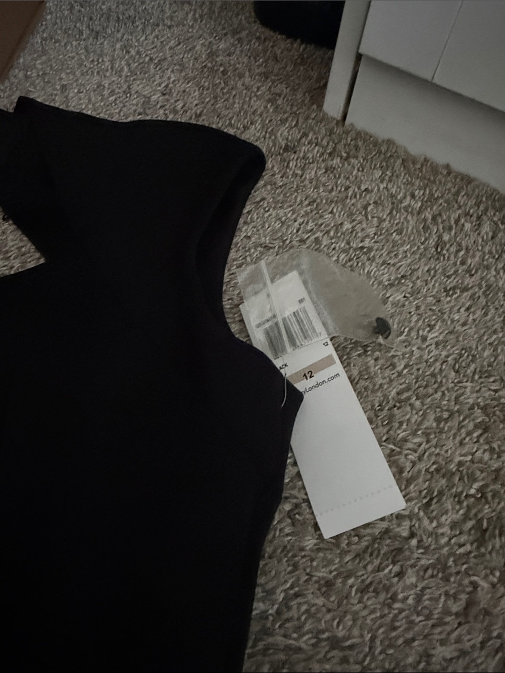Maggy London Black Backless Halter Dress - Picture 2 of 3
